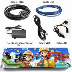 Maquina Recreativa Pandora BOX Mario Consola Arcade Retro 11000 Juegos