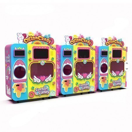 Maquina Robot Vending Algodon de azucar automatica - Cotton Candy