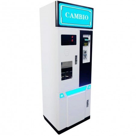 Maquina de cambio de fichas o monedas