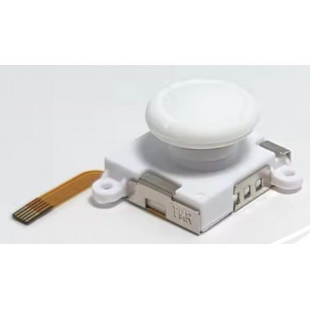 Joystick analógico mando Joy Con Nintendo Switch - MAGNETICO TMR / BLANCO