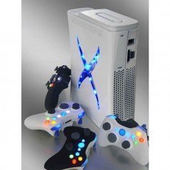 Carcasa Blanca Camaleon Completa White Chamaleon HDMI XCM XBOX360