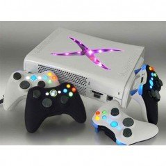 Carcasa Blanca Camaleon Completa White Chamaleon HDMI XCM XBOX360