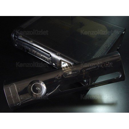 Carcasa Smoke Completa FULL BLACK SMOKE XCM XBOX360