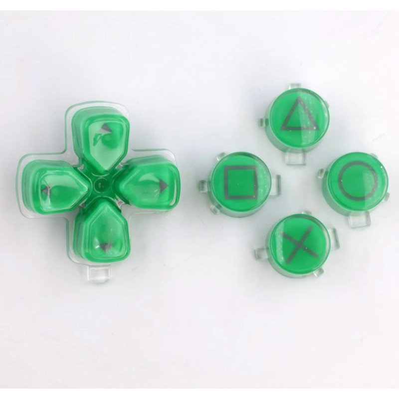 Pack de botones cristal Mando PS5 Dualsense Pack de botones cristal Mando PS5 Dualsense