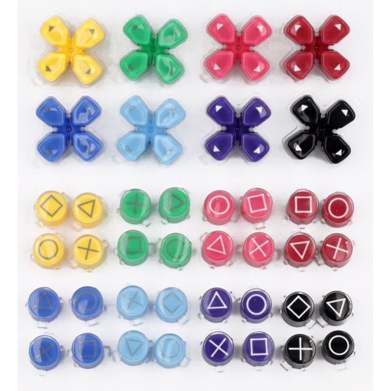 Pack de botones cristal Mando PS5 Dualsense