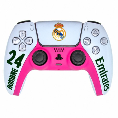 Mando PS5 Personalizado DualSense - Fucsia y verde 26/27 Real Madrid C.F