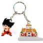 Llavero Oficial DBZ con 2 muñecos  - Nº 8 -