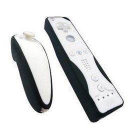Protectores Silicona para mandos Wii *Negro/Blanco*