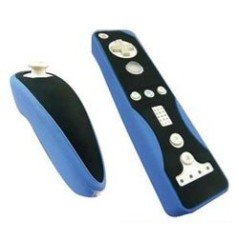 Protectores Silicona para mandos Wii *Azul/Negro*