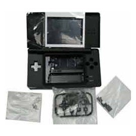 Carcasa Nintendo DS Lite - Negra - Alta calidad