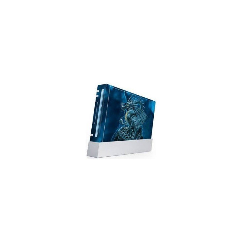 Dragon Azul skin Wii Dragon Azul skin Wii