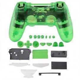 Carcasa mando DualShock 4 PS4 V1 - CRISTAL GREEN