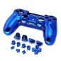 Carcasa mando DualShock 4 PS4 V1 - AZUL METALIZADO Carcasa mando DualShock 4 PS4 V1 - AZUL METALIZADO