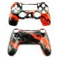 Carcasa mando DualShock 4 PS4 V1 - RASGADO ROJO