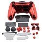 Carcasa mando DualShock 4 PS4 V1 - ROJO METALIZADO Carcasa mando DualShock 4 PS4 V1 - ROJO METALIZADO