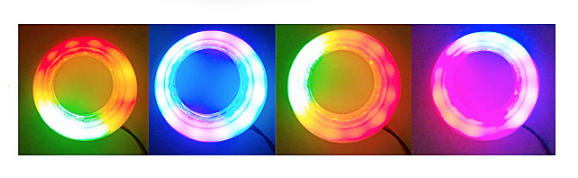 boton rgb multicolor arcade